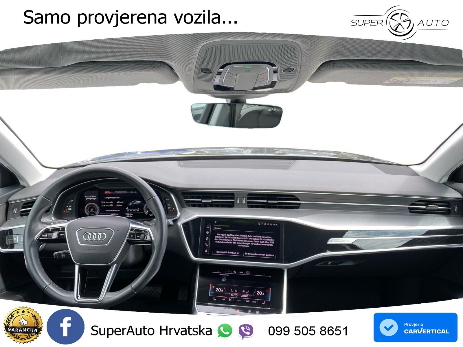 Audi A6 50 TFSIe (299 KS) quattro ultra S tronic LED+GR SJED+ACC