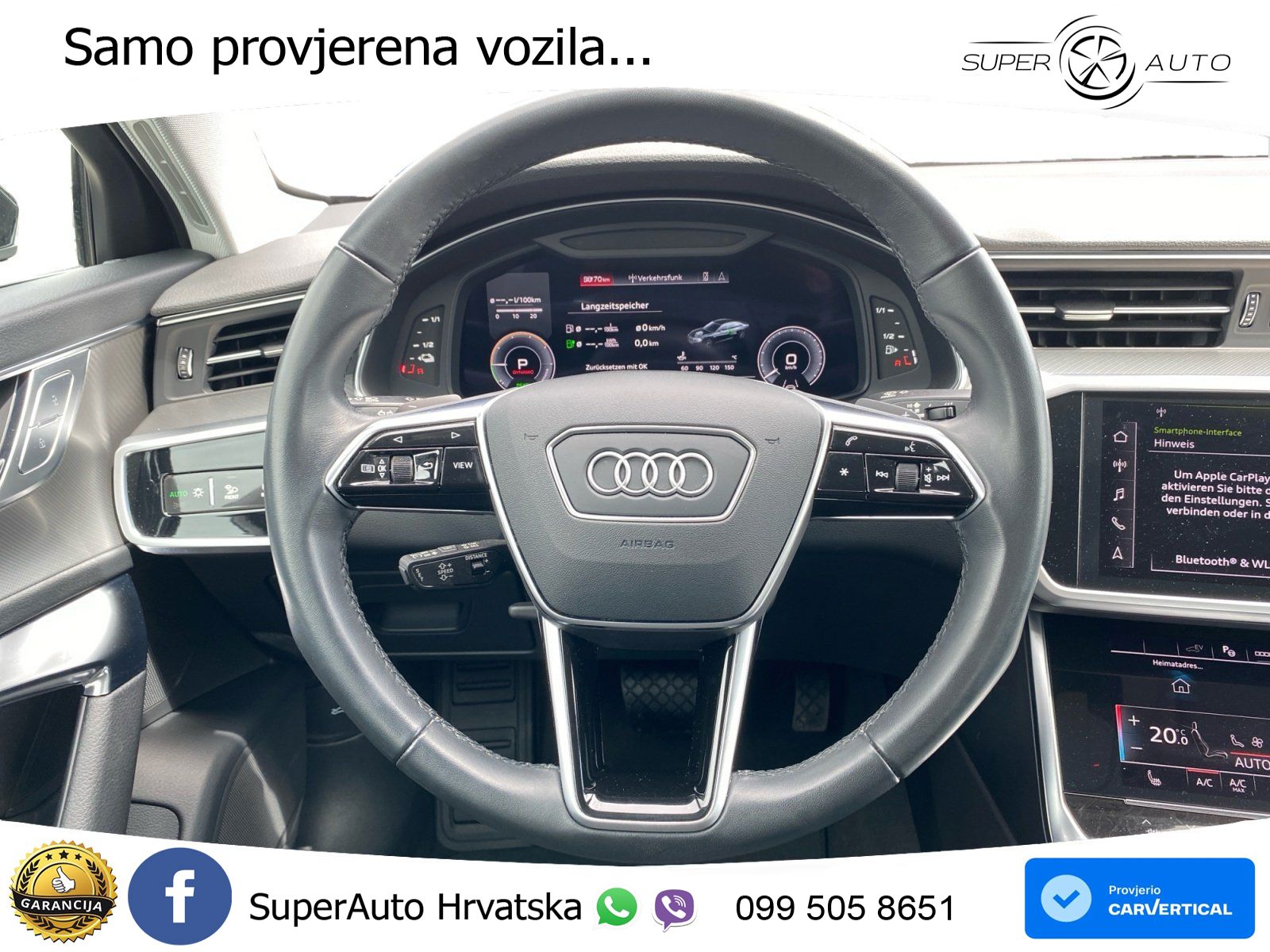 Audi A6 50 TFSIe (299 KS) quattro ultra S tronic LED+GR SJED+ACC
