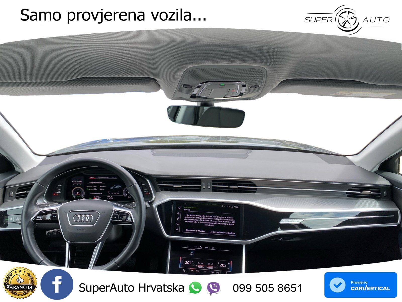Audi A6 50 TFSIe (299 KS) quattro ultra S tronic LED+GR SJED+ACC