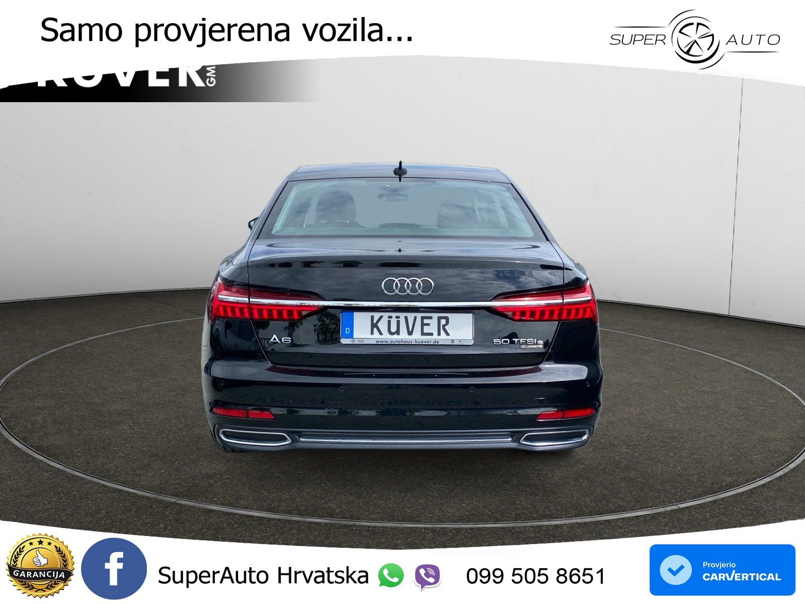 Audi A6 50 TFSIe (299 KS) quattro ultra S tronic LED+GR SJED+ACC