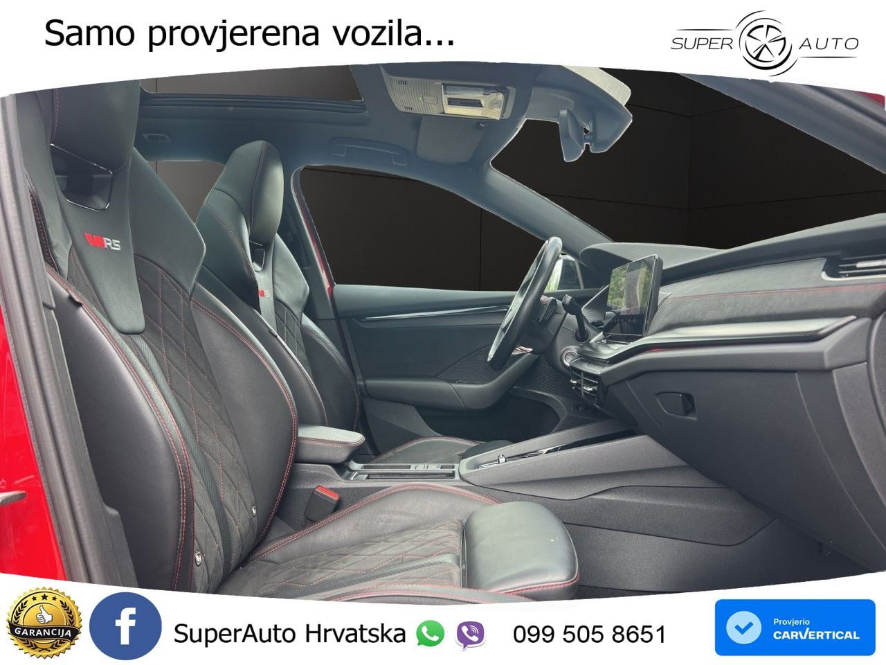 Škoda Octavia Combi RS 2.0 TDI (200 KS) DSG LED+GR SJED+ACC