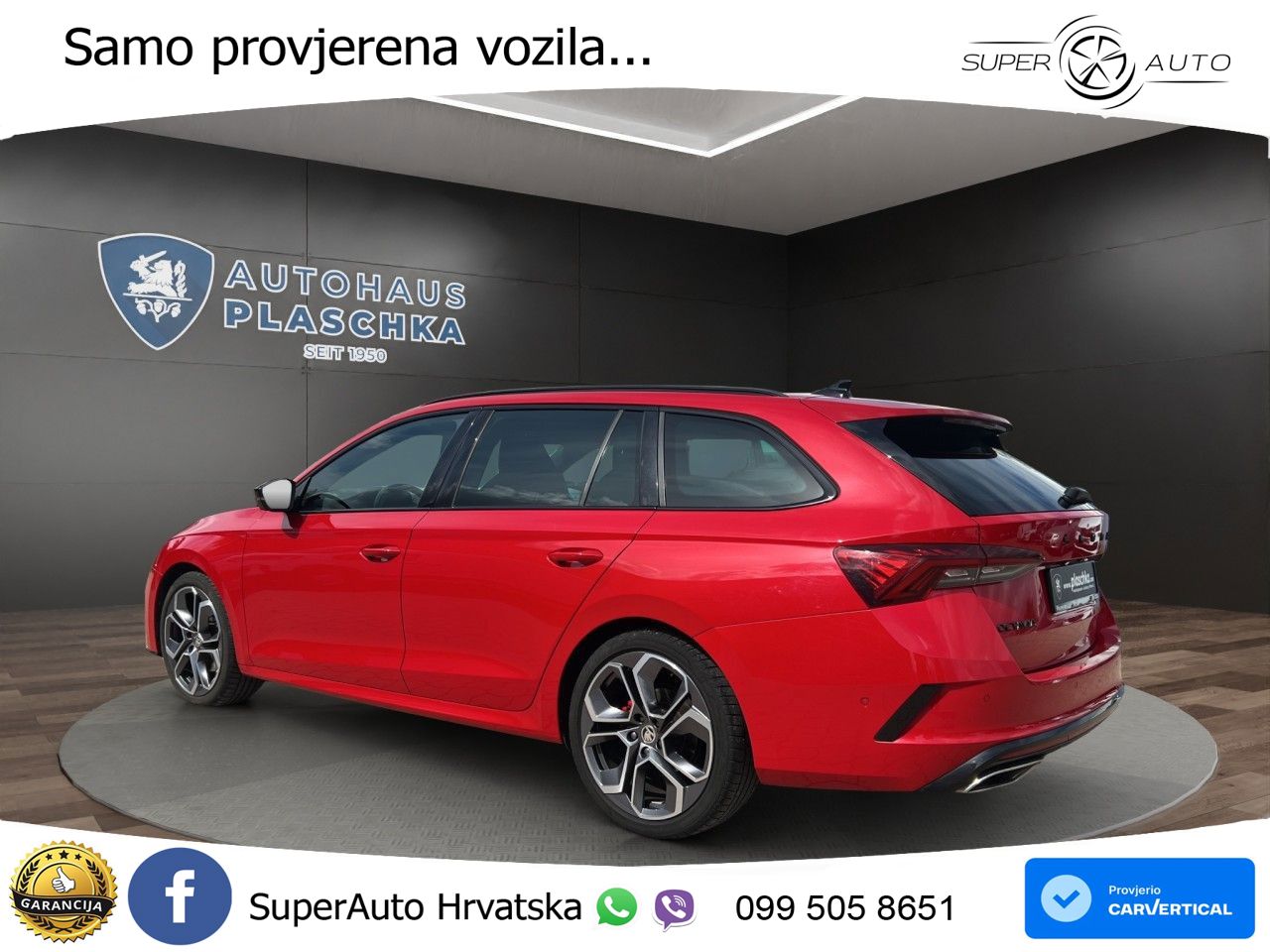 Škoda Octavia Combi RS 2.0 TDI (200 KS) DSG LED+GR SJED+ACC