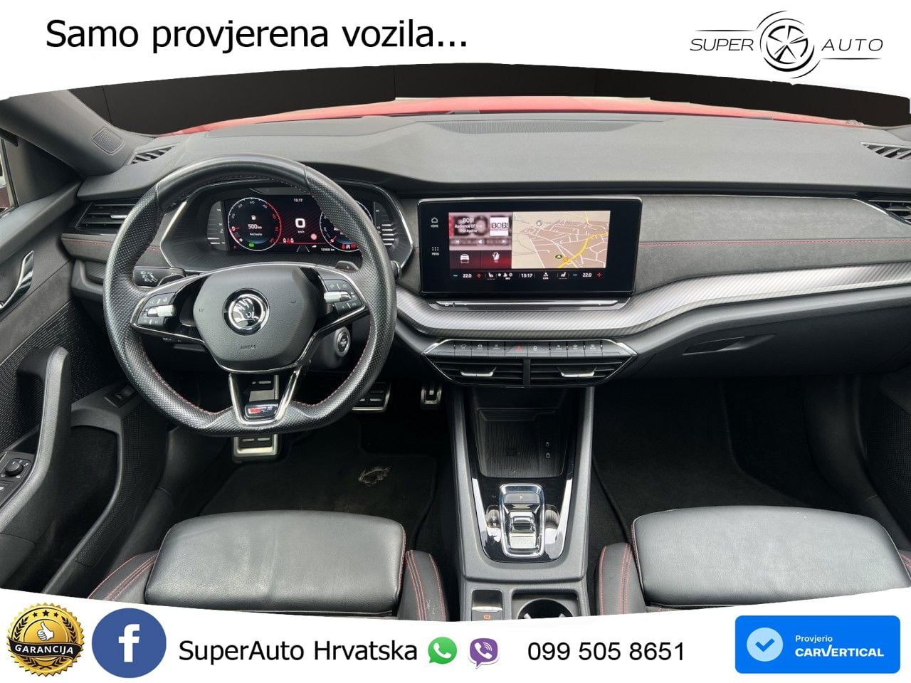 Škoda Octavia Combi RS 2.0 TDI (200 KS) DSG LED+GR SJED+ACC