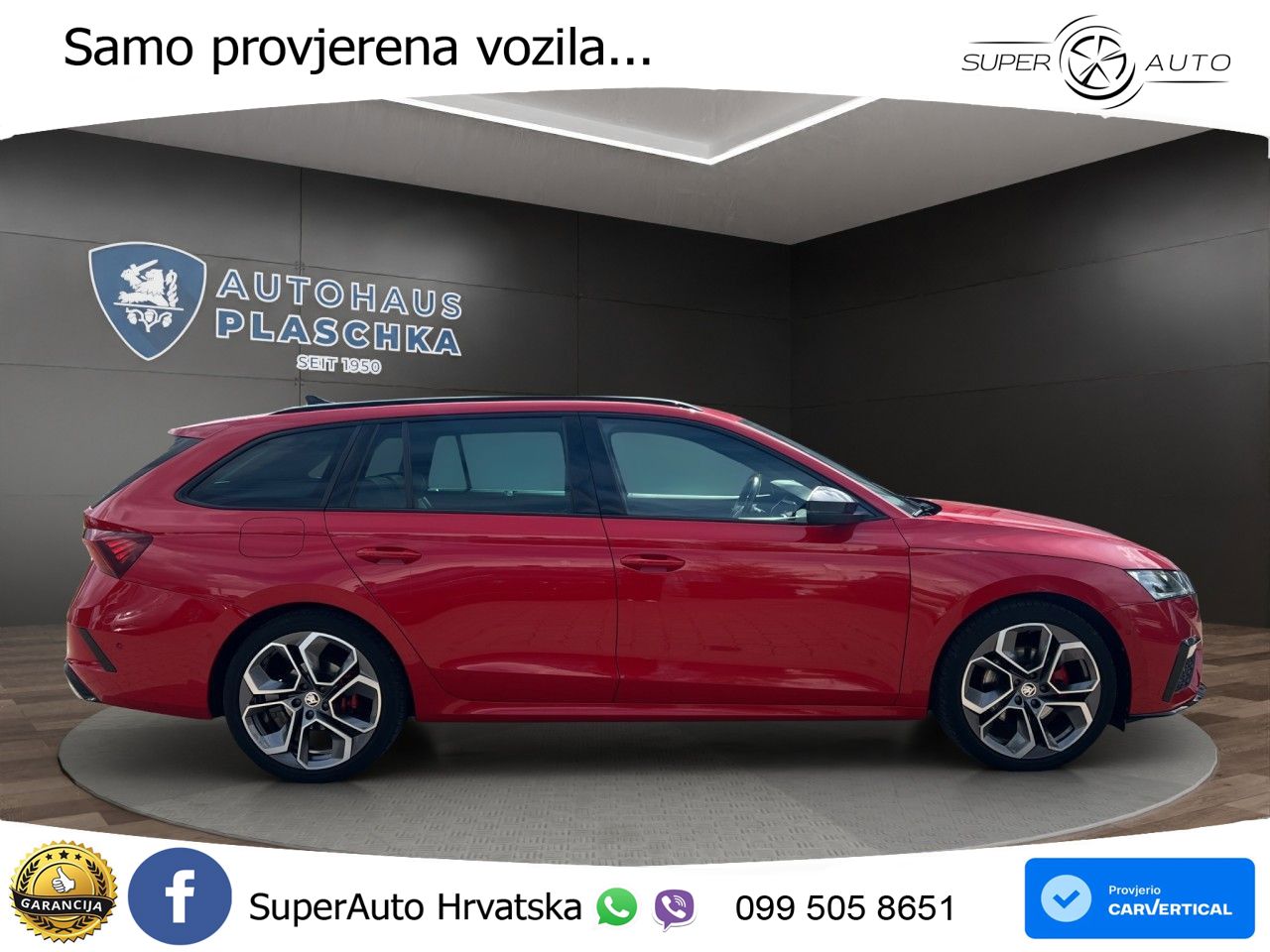 Škoda Octavia Combi RS 2.0 TDI (200 KS) DSG LED+GR SJED+ACC