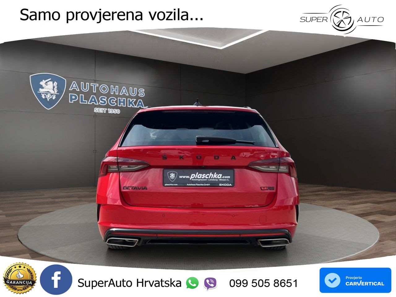 Škoda Octavia Combi RS 2.0 TDI (200 KS) DSG LED+GR SJED+ACC