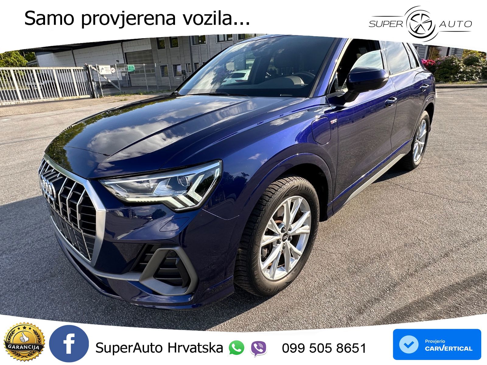 Audi Q3 45 TFSIe (245 KS) S tronic S line LED+ACC