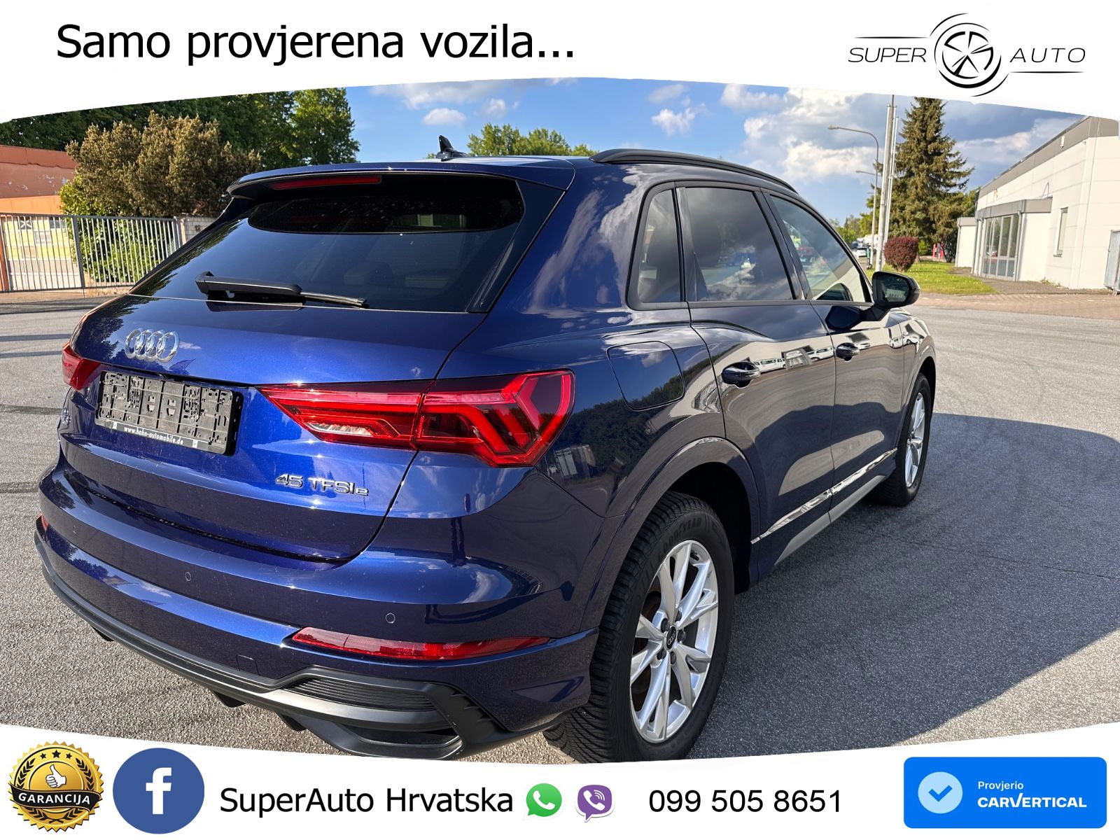 Audi Q3 45 TFSIe (245 KS) S tronic S line LED+ACC