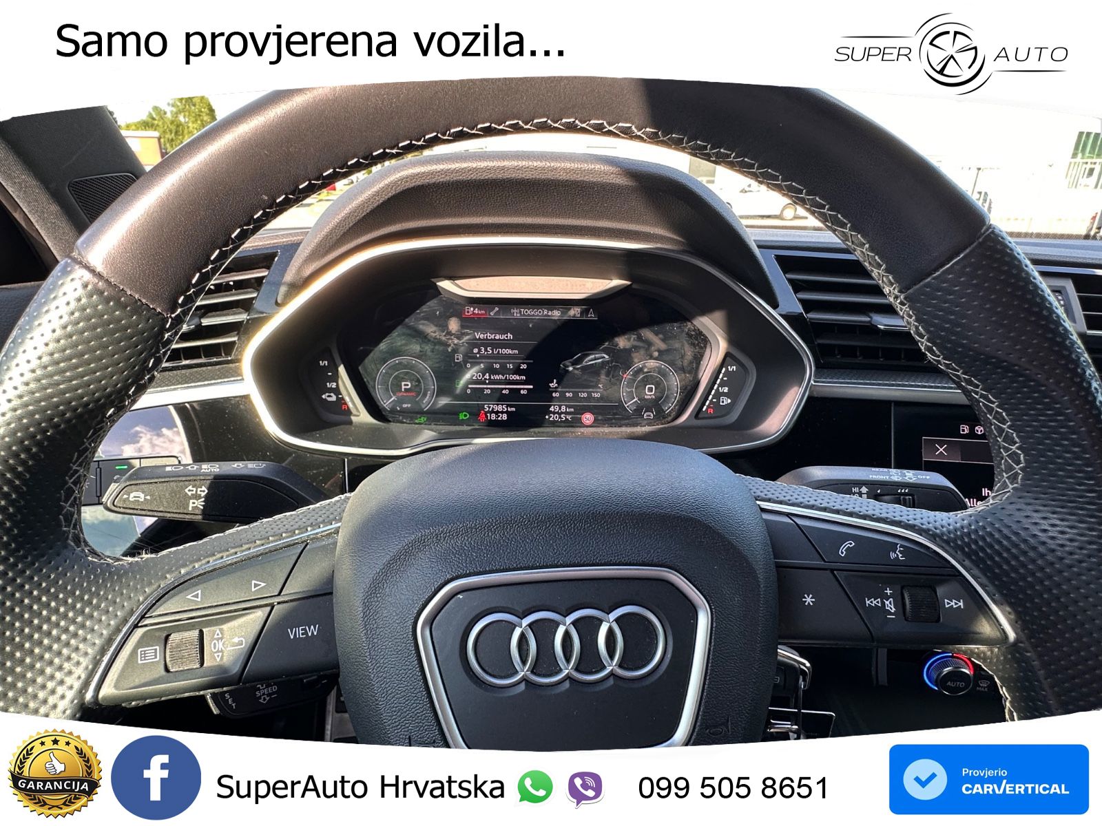 Audi Q3 45 TFSIe (245 KS) S tronic S line LED+ACC