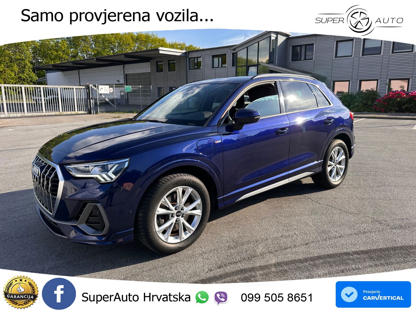 Audi Q3 45 TFSIe (245 KS) S tronic S line LED+ACC