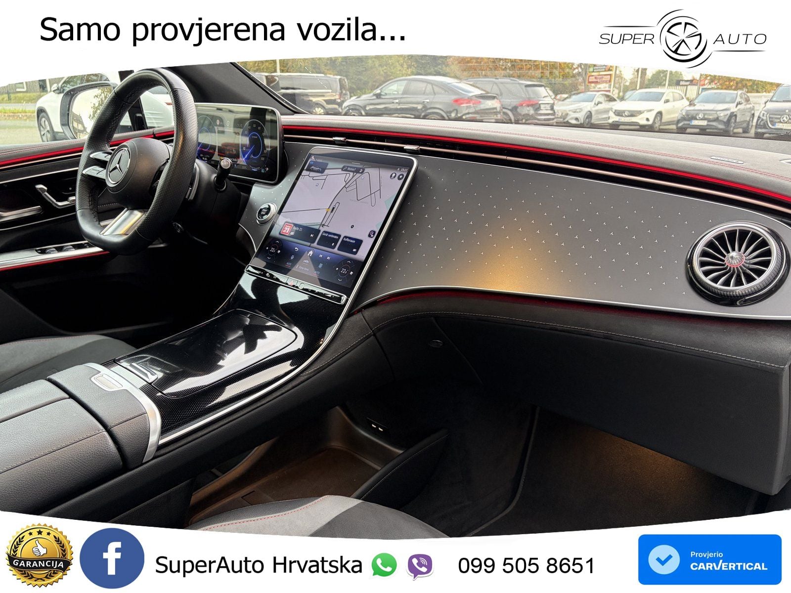 Mercedes EQE SUV 300 98 kWh (245 KS) AMG ZRAČNI+ACC+GR SJED+360+PANO