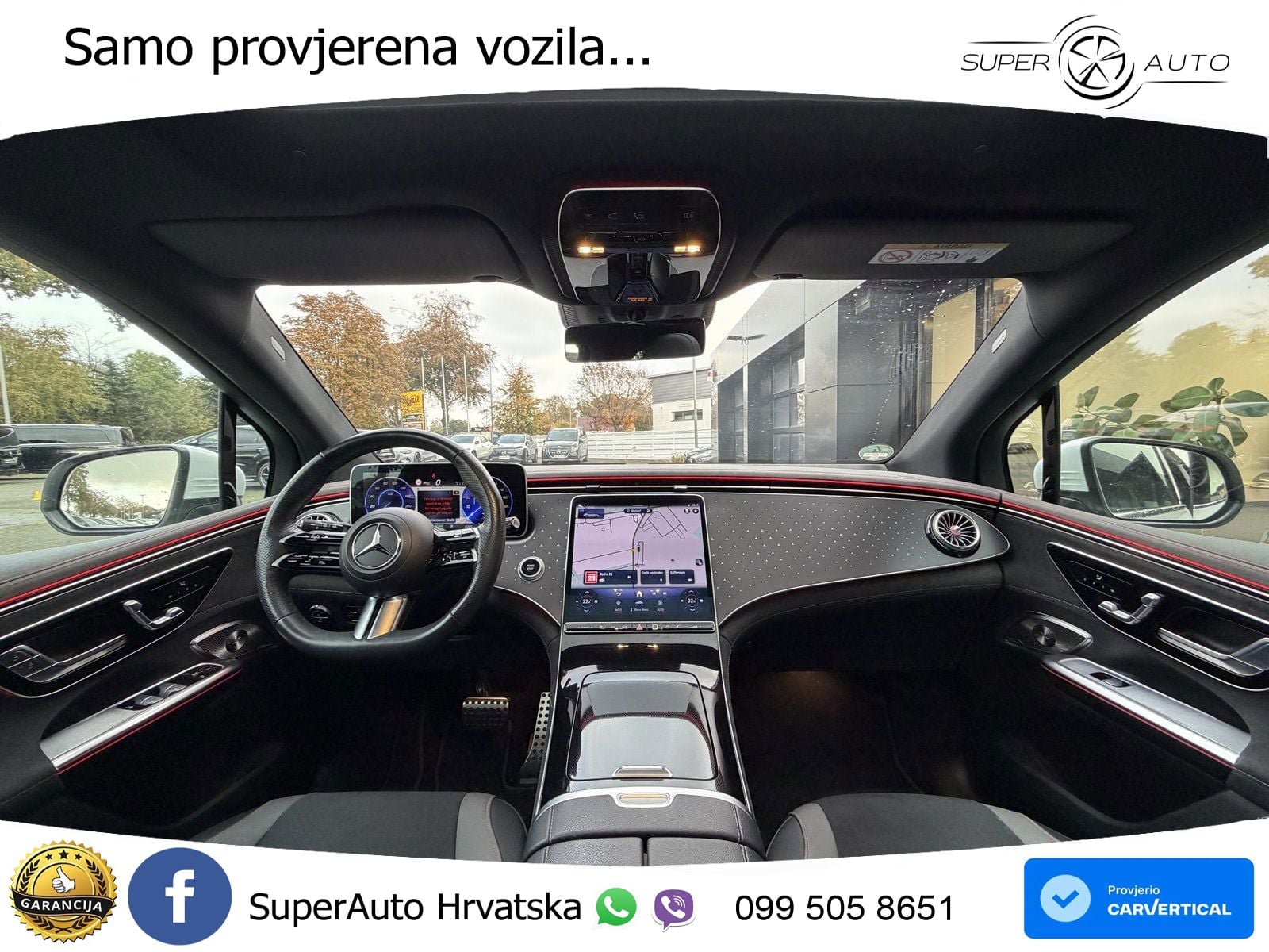 Mercedes EQE SUV 300 98 kWh (245 KS) AMG ZRAČNI+ACC+GR SJED+360+PANO