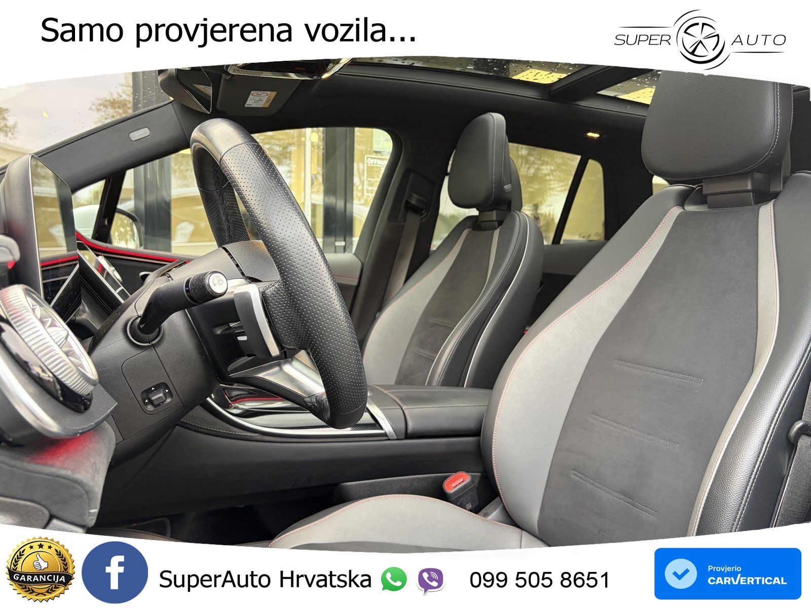 Mercedes EQE SUV 300 98 kWh (245 KS) AMG ZRAČNI+ACC+GR SJED+360+PANO