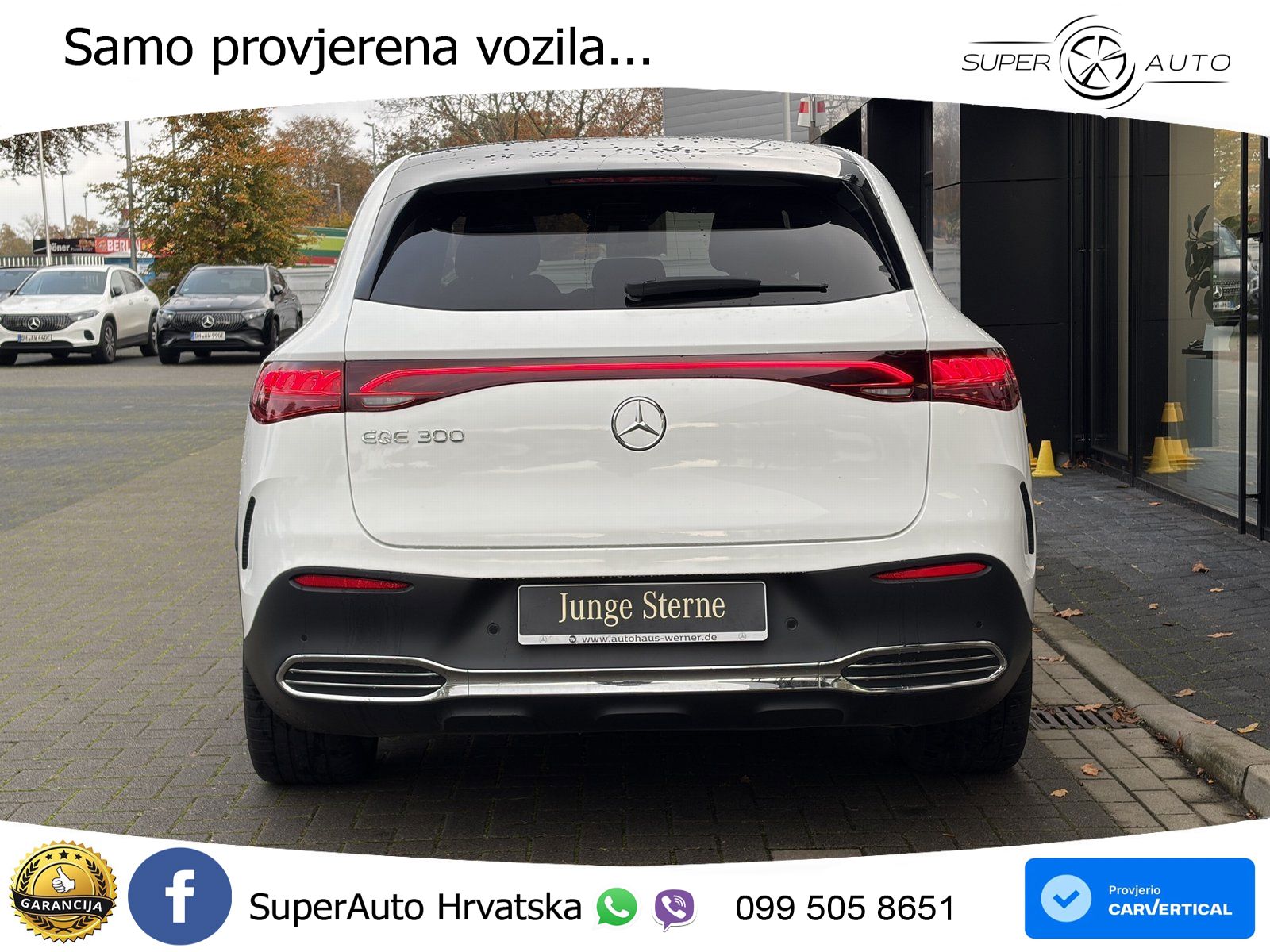 Mercedes EQE SUV 300 98 kWh (245 KS) AMG ZRAČNI+ACC+GR SJED+360+PANO