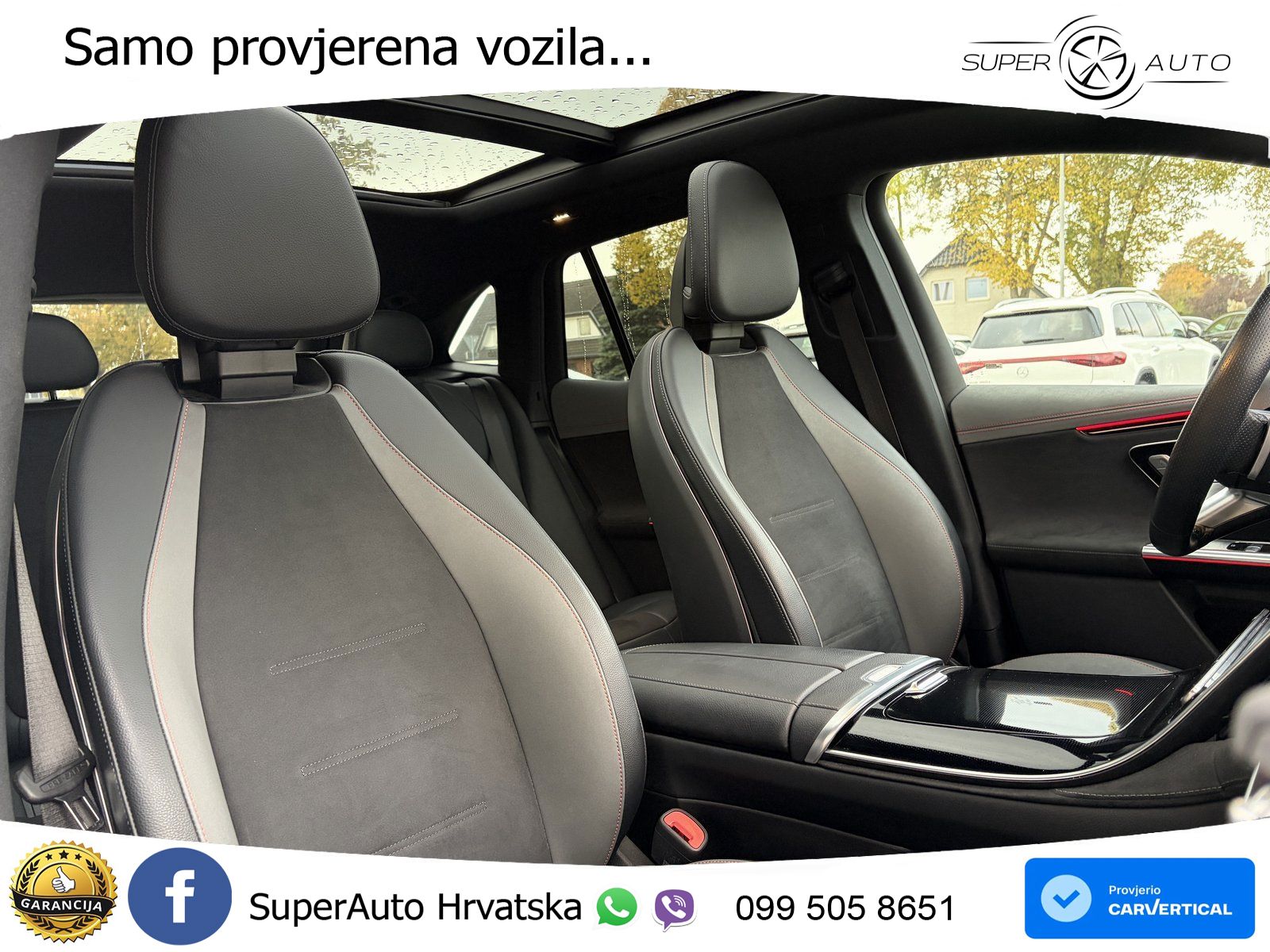 Mercedes EQE SUV 300 98 kWh (245 KS) AMG ZRAČNI+ACC+GR SJED+360+PANO