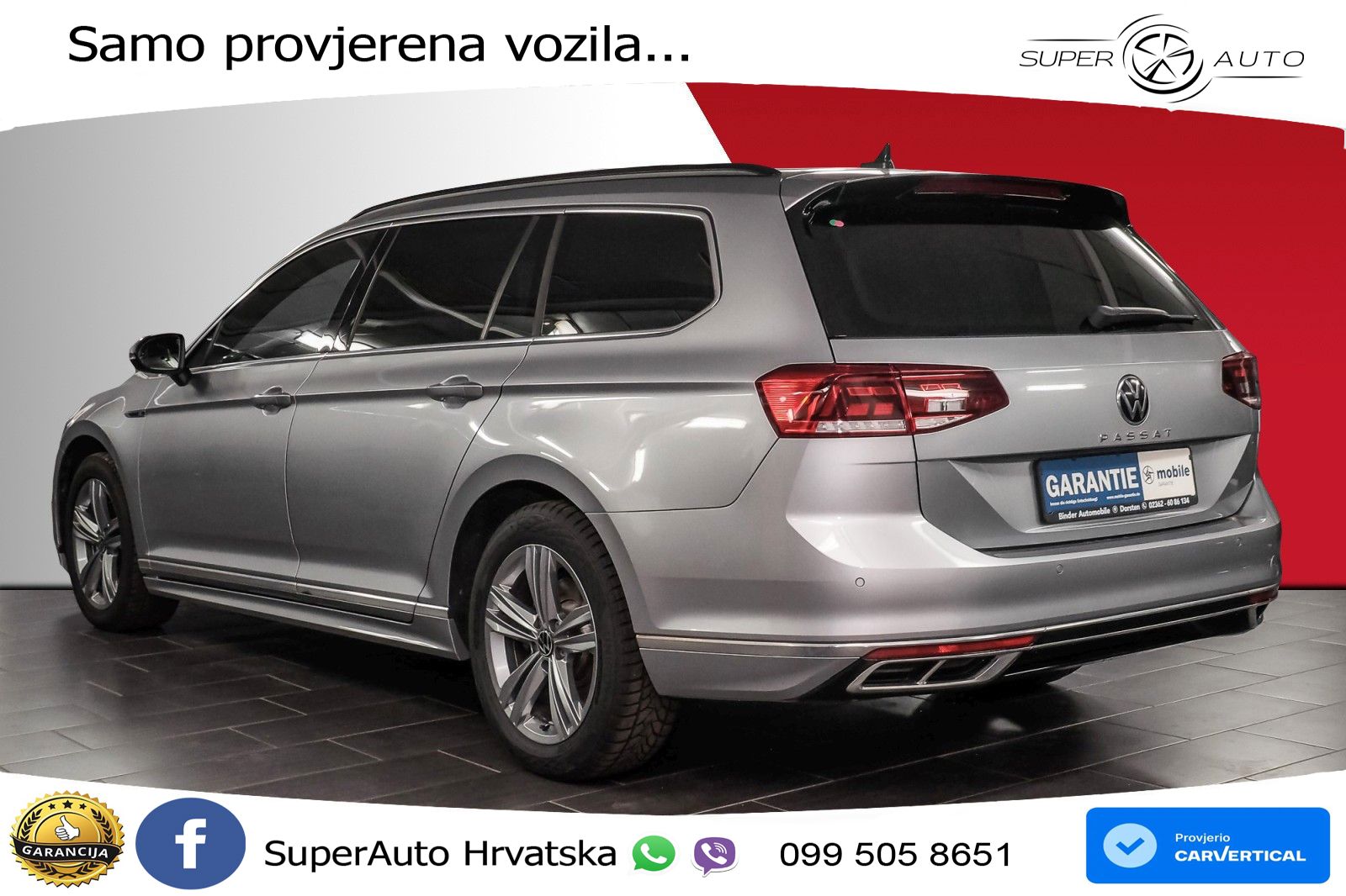 Volkswagen Passat Variant 2.0 TDI (150 KS) DSG R-Line
