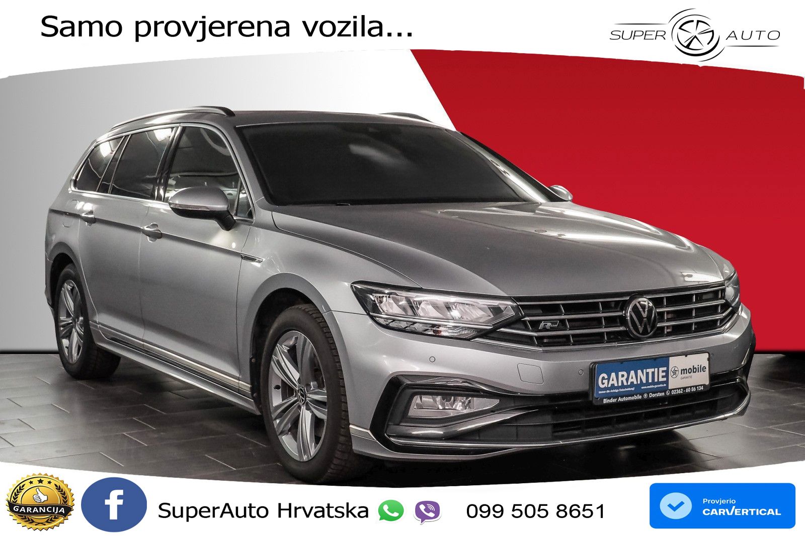Volkswagen Passat Variant 2.0 TDI (150 KS) DSG R-Line