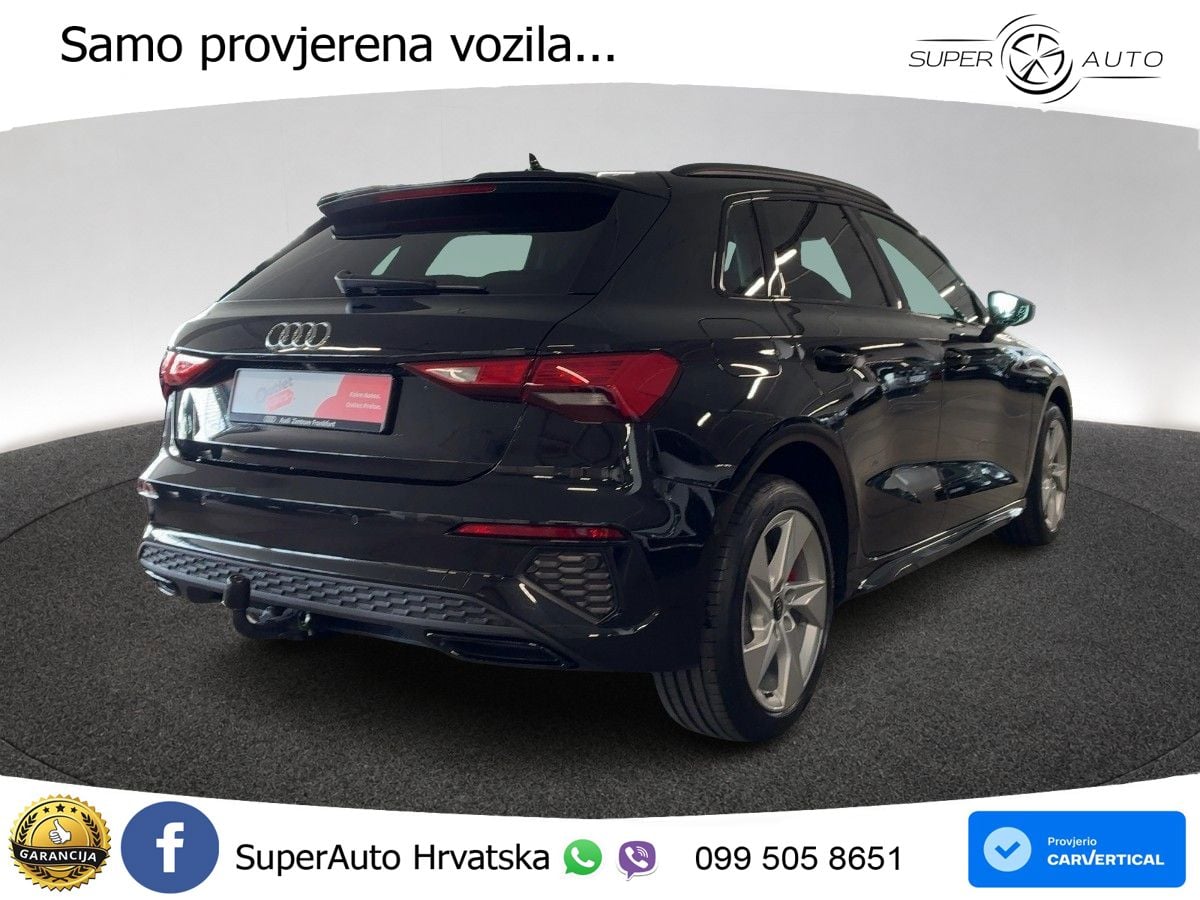 Audi A3 45 TFSIe (245 KS) S tronic S line LED+GR SJED+ACC