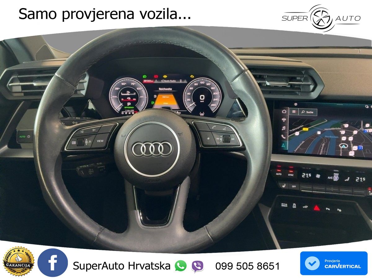 Audi A3 45 TFSIe (245 KS) S tronic S line LED+GR SJED+ACC