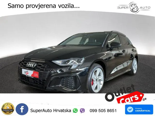 Audi A3 45 TFSIe (245 KS) S tronic S line LED+GR SJED+ACC