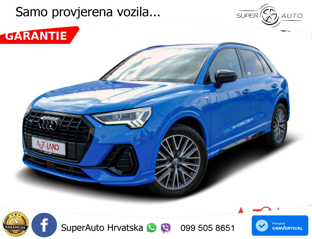 Audi Q3 40 TFSI (190 KS) quattro S tronic S line