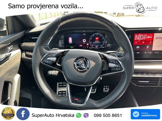 Škoda Octavia Combi RS 2.0 TDI (200 KS) 4x4 DSG MATRIX+GR SJED+KAM