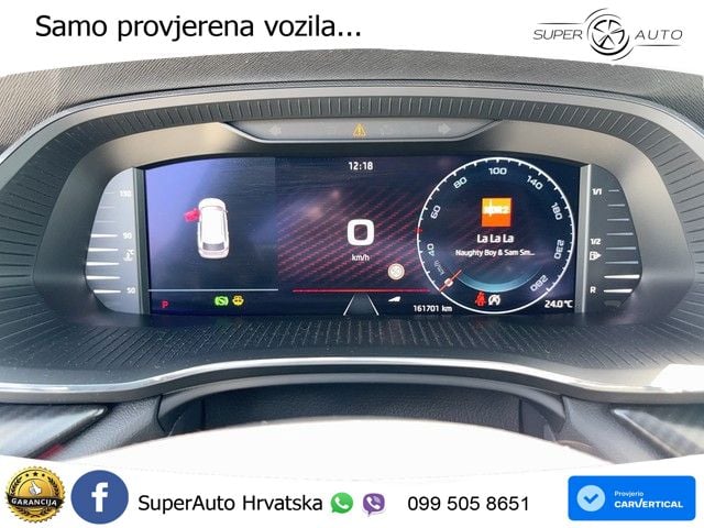 Škoda Octavia Combi RS 2.0 TDI (200 KS) 4x4 DSG MATRIX+GR SJED+KAM