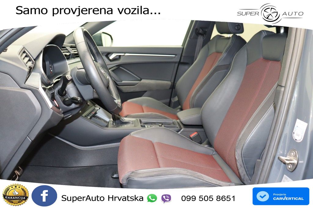 Audi Q3 45 TFSIe (245 KS) S tronic S line LED+GR SJED+ACC