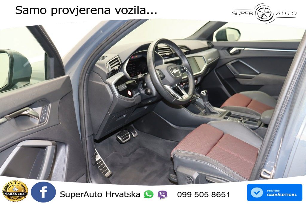 Audi Q3 45 TFSIe (245 KS) S tronic S line LED+GR SJED+ACC