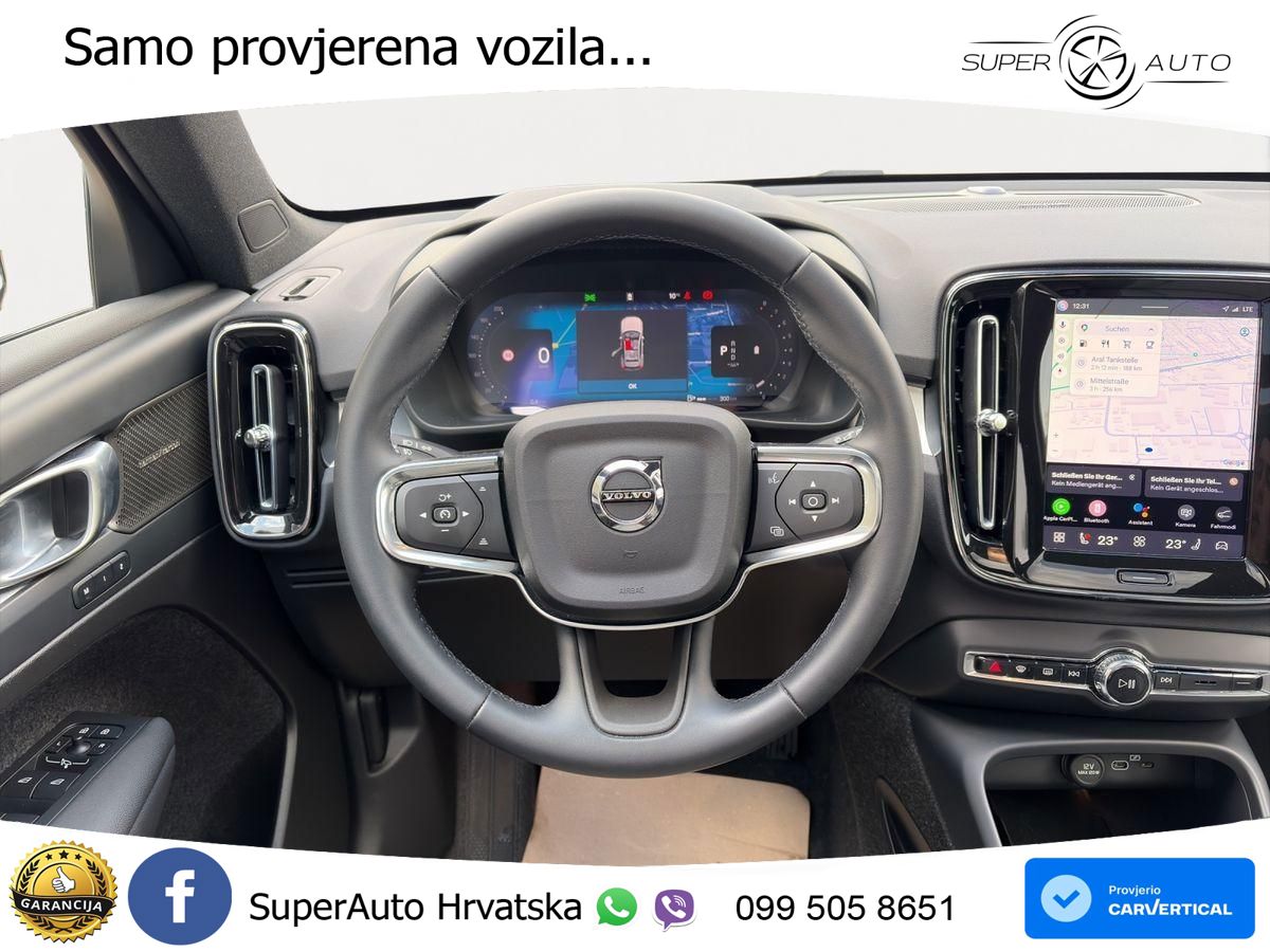 Volvo XC40 2.0 B3 163 KS Automatic ACC+GR SJED+360+PANO
