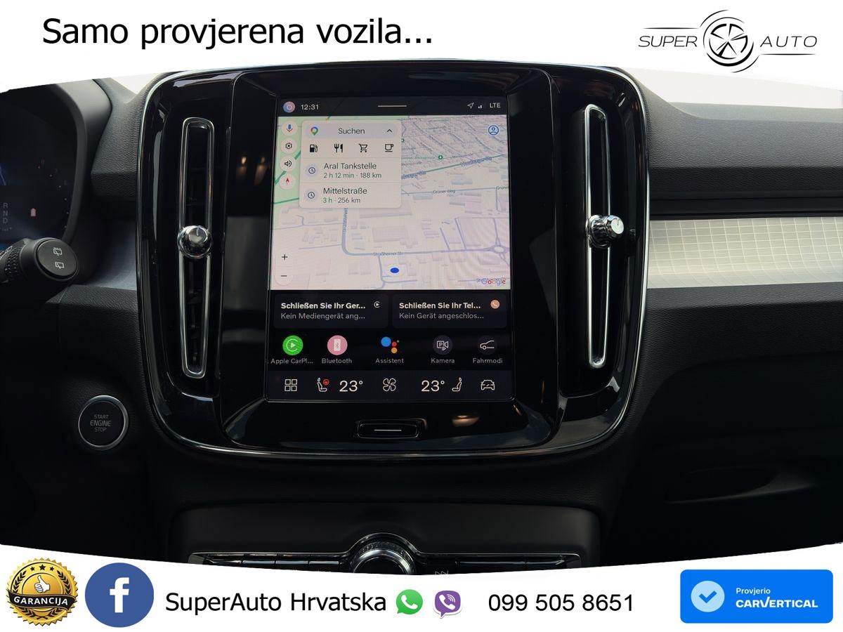 Volvo XC40 2.0 B3 163 KS Automatic ACC+GR SJED+360+PANO