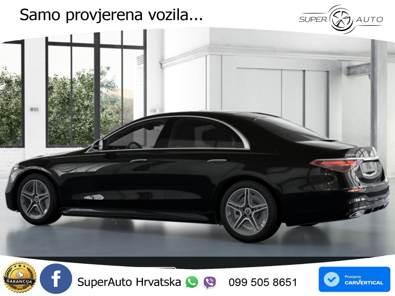 Mercedes S 450e (408 KS) 9G-TRONIC AMG LED+GR SJED+ACC