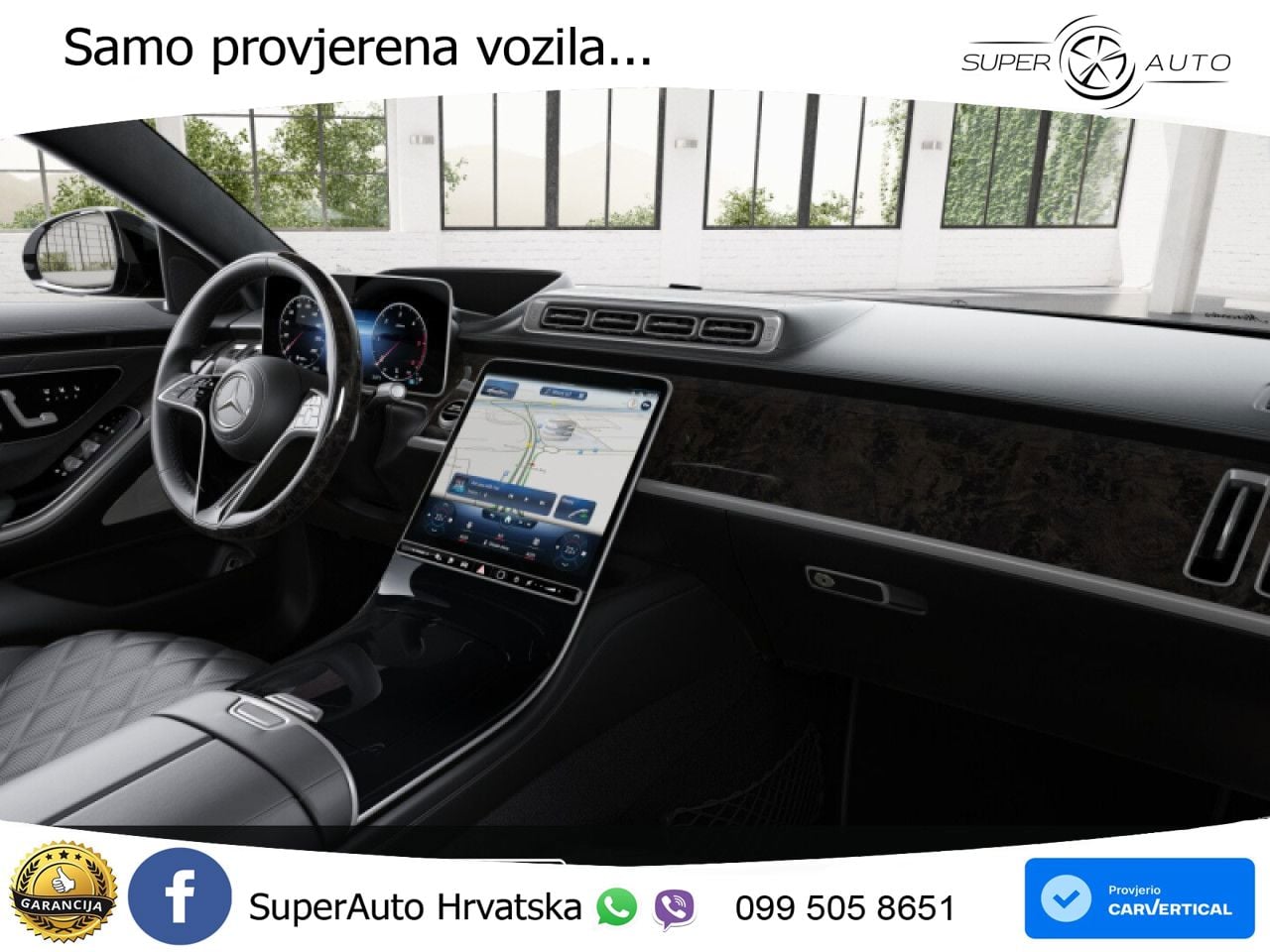 Mercedes S 450e (408 KS) 9G-TRONIC AMG LED+GR SJED+ACC