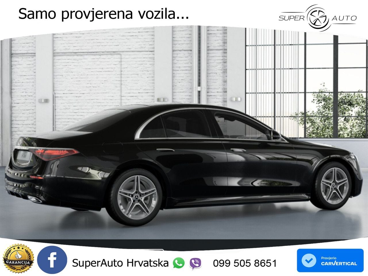 Mercedes S 450e (408 KS) 9G-TRONIC AMG LED+GR SJED+ACC