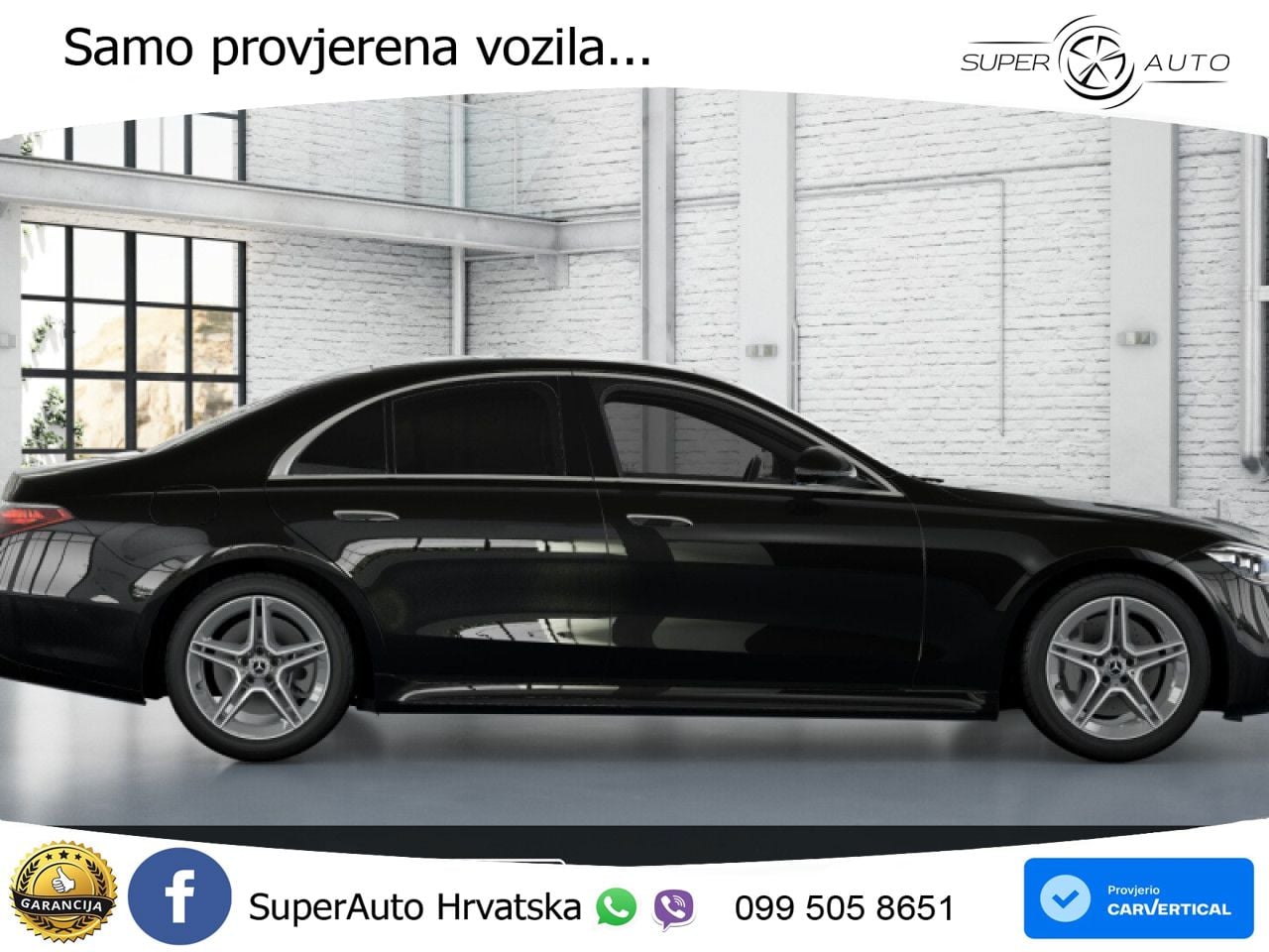 Mercedes S 450e (408 KS) 9G-TRONIC AMG LED+GR SJED+ACC