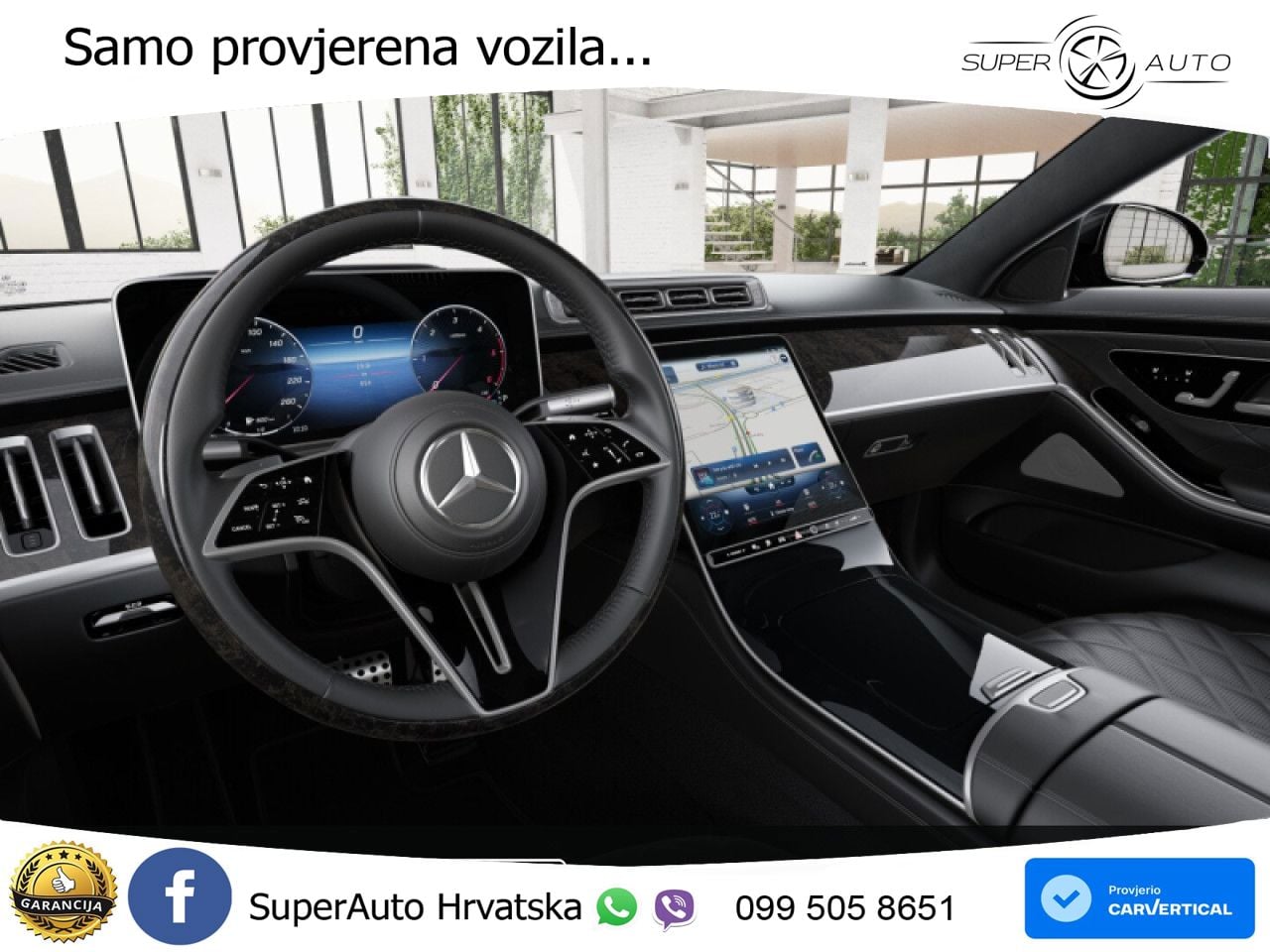 Mercedes S 450e (408 KS) 9G-TRONIC AMG LED+GR SJED+ACC