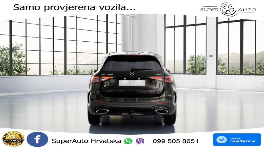 Mercedes GLC 300e (313 KS) 4MATIC 9G-TRONIC ACC+GR SJED+360+PANO