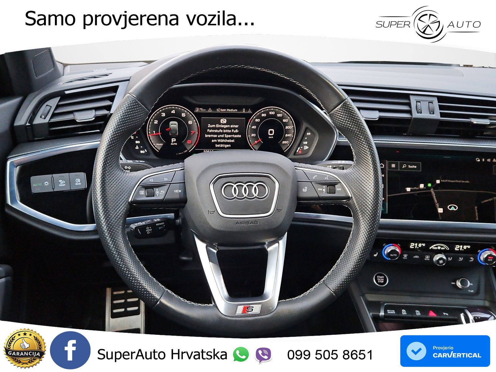 Audi Q3 Sportback 45 TFSI (245 KS) quattro S tronic S line MATRIX+GR SJED+KAM