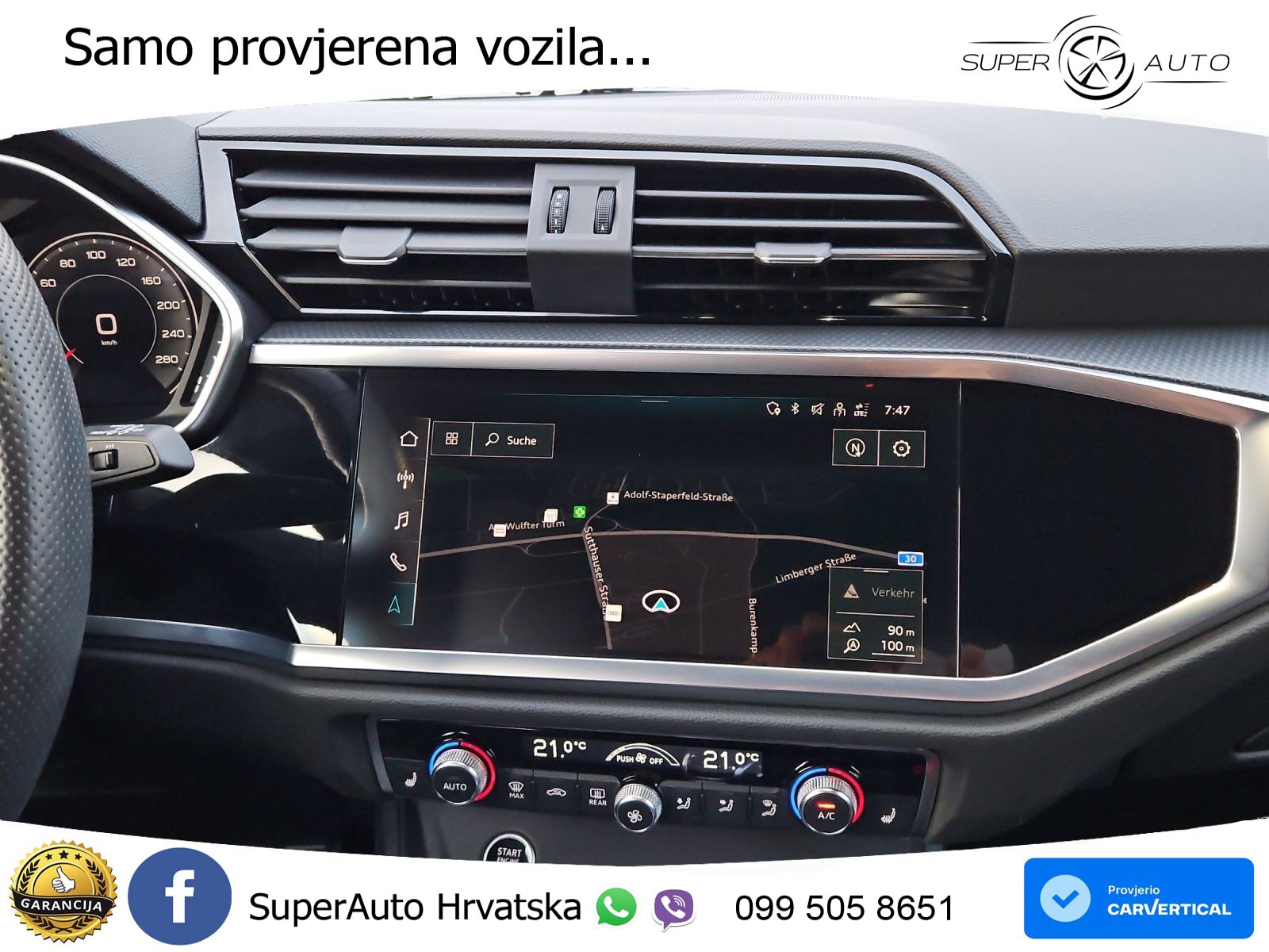 Audi Q3 Sportback 45 TFSI (245 KS) quattro S tronic S line MATRIX+GR SJED+KAM