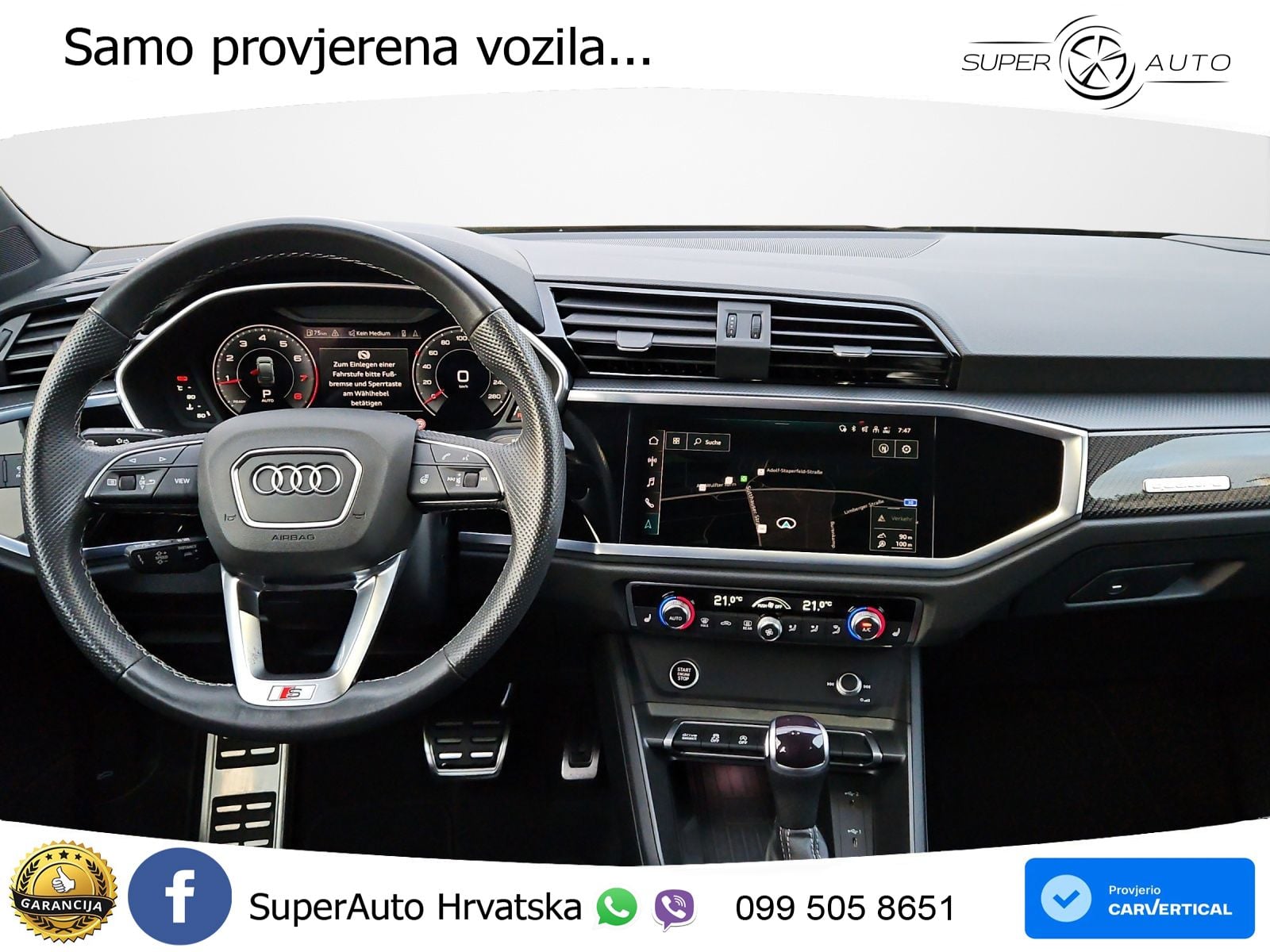 Audi Q3 Sportback 45 TFSI (245 KS) quattro S tronic S line MATRIX+GR SJED+KAM