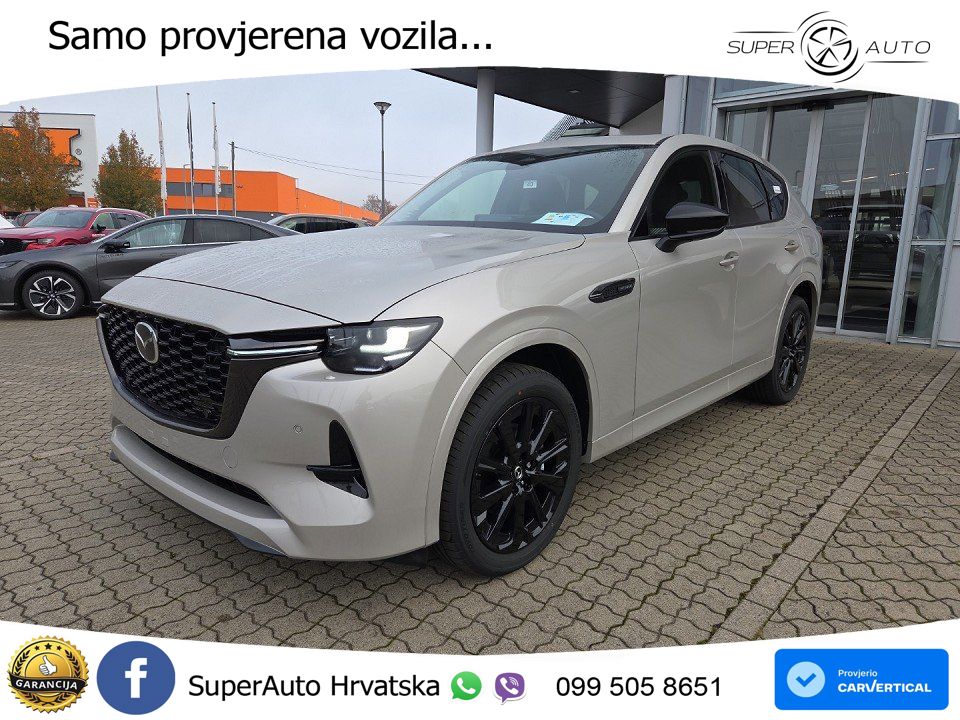 Mazda CX-60 3.3 e-Skyactiv D (254 KS) AWD Automatic MATRIX+GR SJED+KAM
