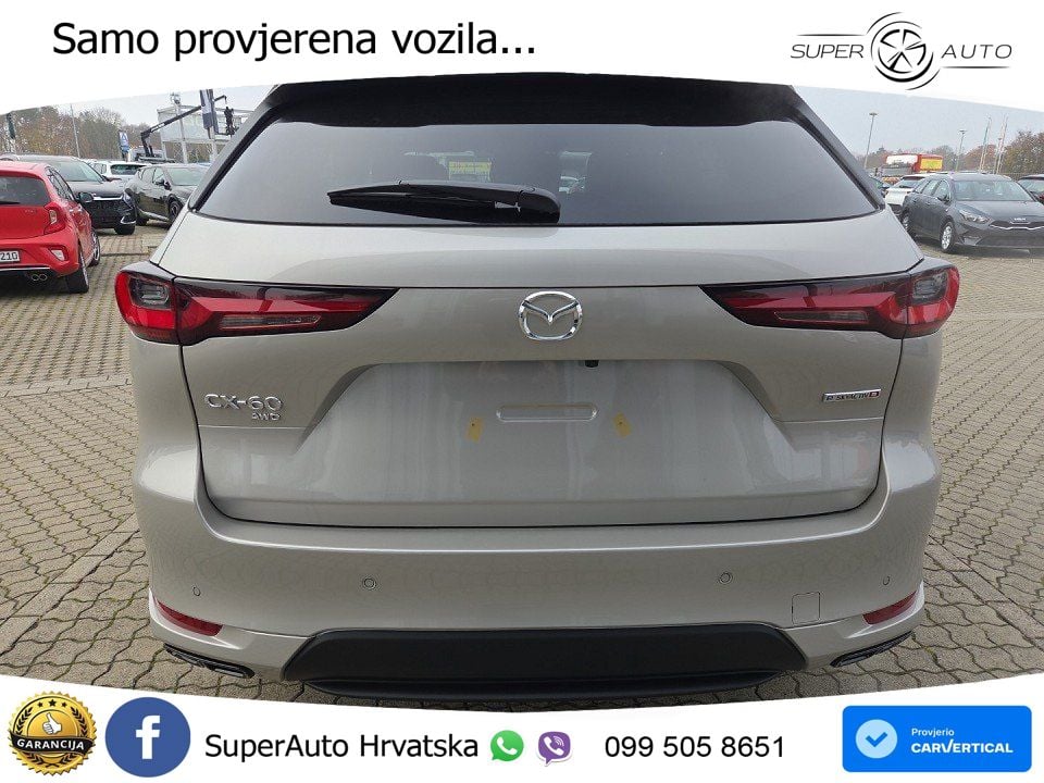 Mazda CX-60 3.3 e-Skyactiv D (254 KS) AWD Automatic MATRIX+GR SJED+KAM