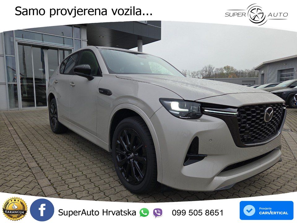 Mazda CX-60 3.3 e-Skyactiv D (254 KS) AWD Automatic MATRIX+GR SJED+KAM