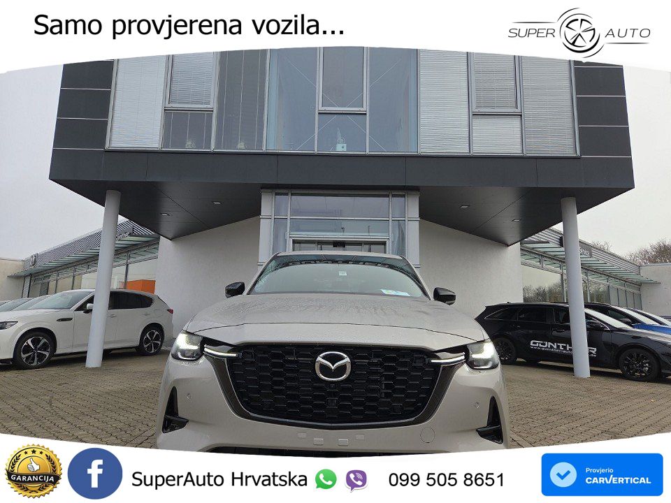 Mazda CX-60 3.3 e-Skyactiv D (254 KS) AWD Automatic MATRIX+GR SJED+KAM