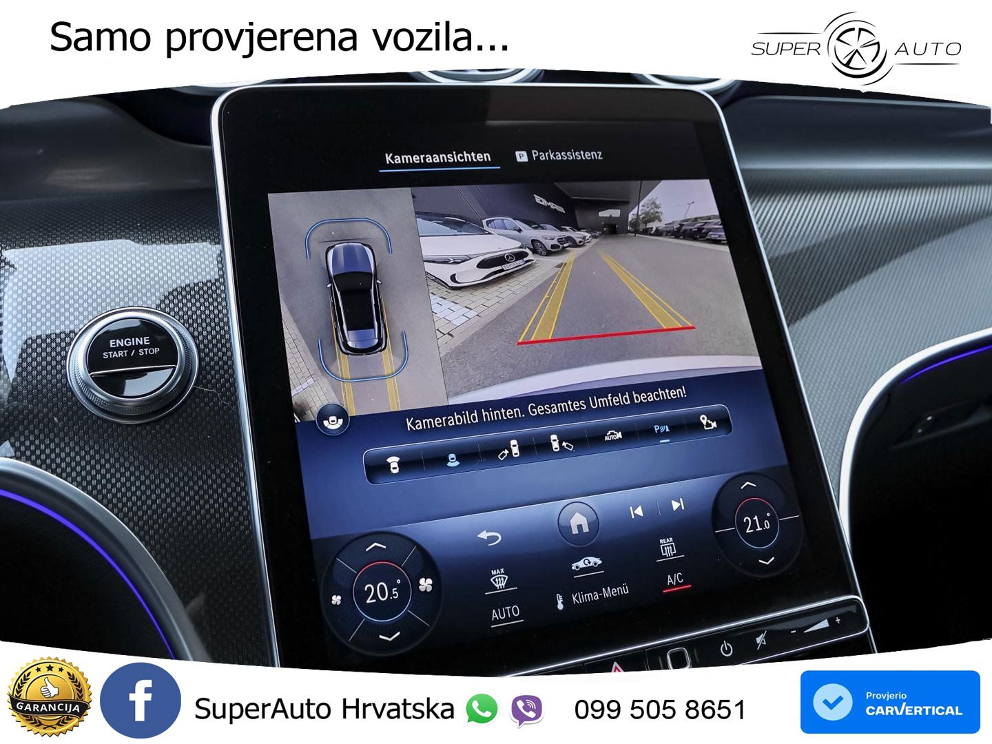 Mercedes GLC 300e (313 KS) 4MATIC 9G-TRONIC AMG ZRAČNI+ACC+GR SJED+360