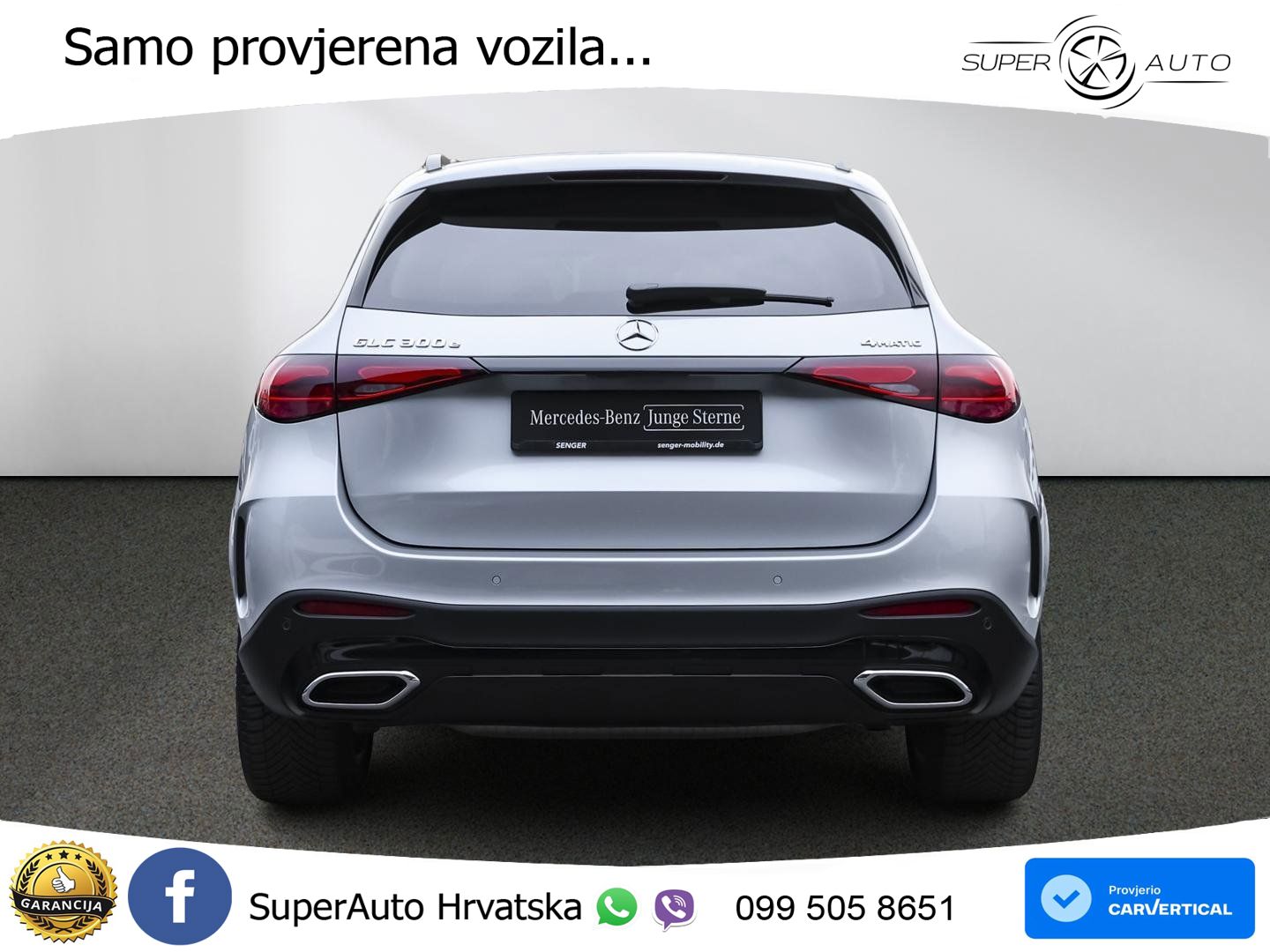 Mercedes GLC 300e (313 KS) 4MATIC 9G-TRONIC AMG ZRAČNI+ACC+GR SJED+360