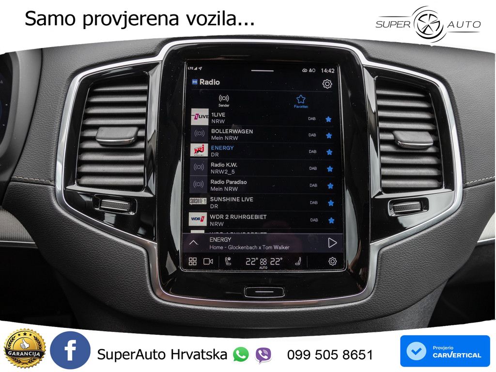 Volvo XC90 2.0 B5 Diesel AWD Automatic LED+GR SJED+ACC