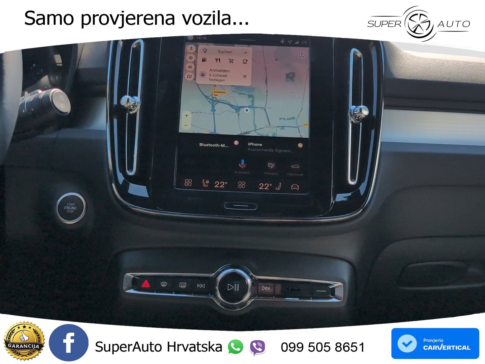 Volvo XC40 2.0 B3 163 KS Automatic LED+ACC
