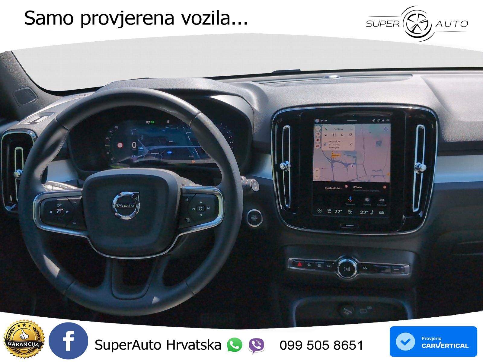 Volvo XC40 2.0 B3 163 KS Automatic LED+ACC