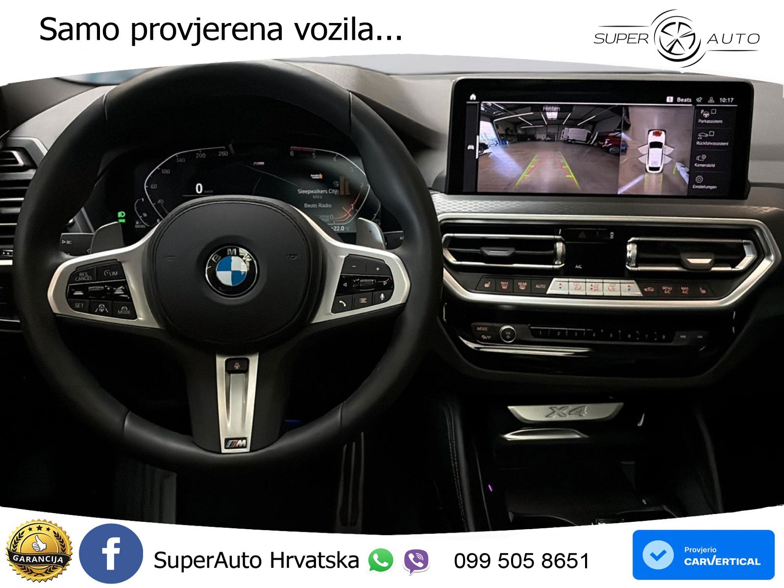BMW X4 30d (286 KS) xDrive Steptronic M Sport ACC+HEAD+GR SJED+360+PANO