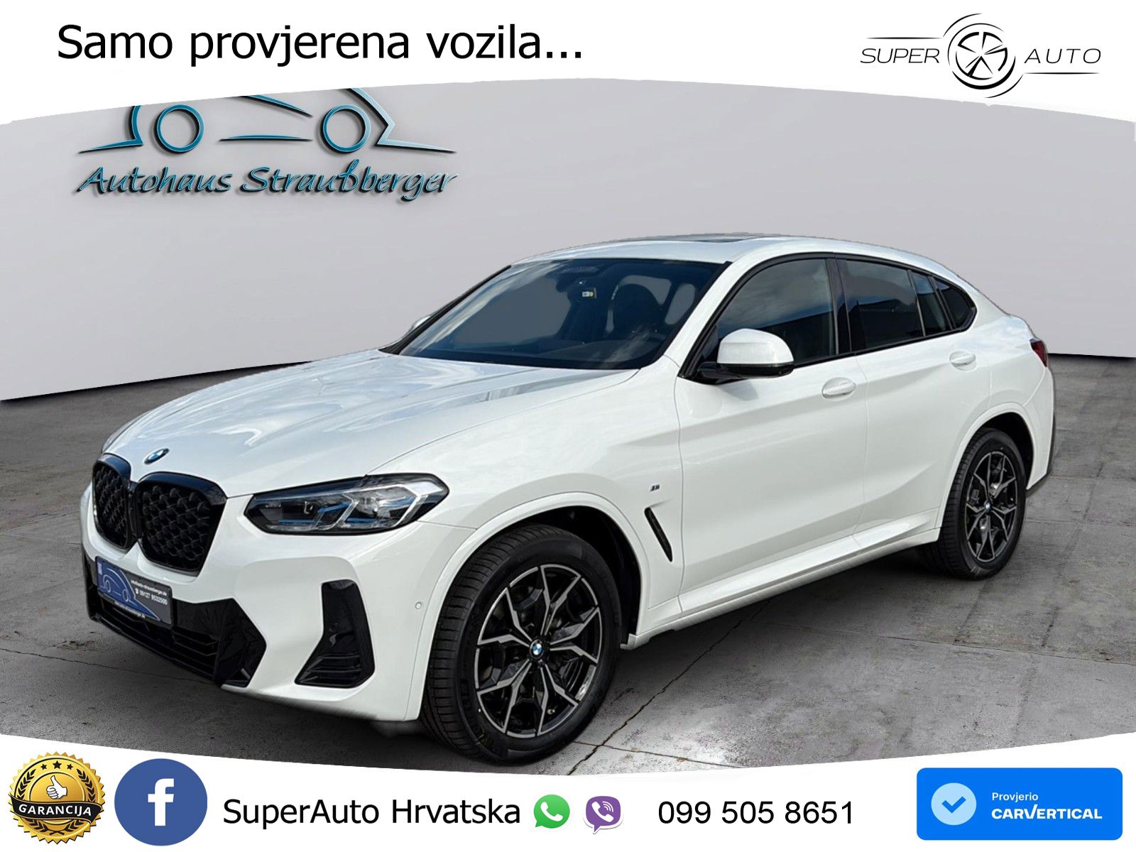 BMW X4 30d (286 KS) xDrive Steptronic M Sport ACC+HEAD+GR SJED+360+PANO